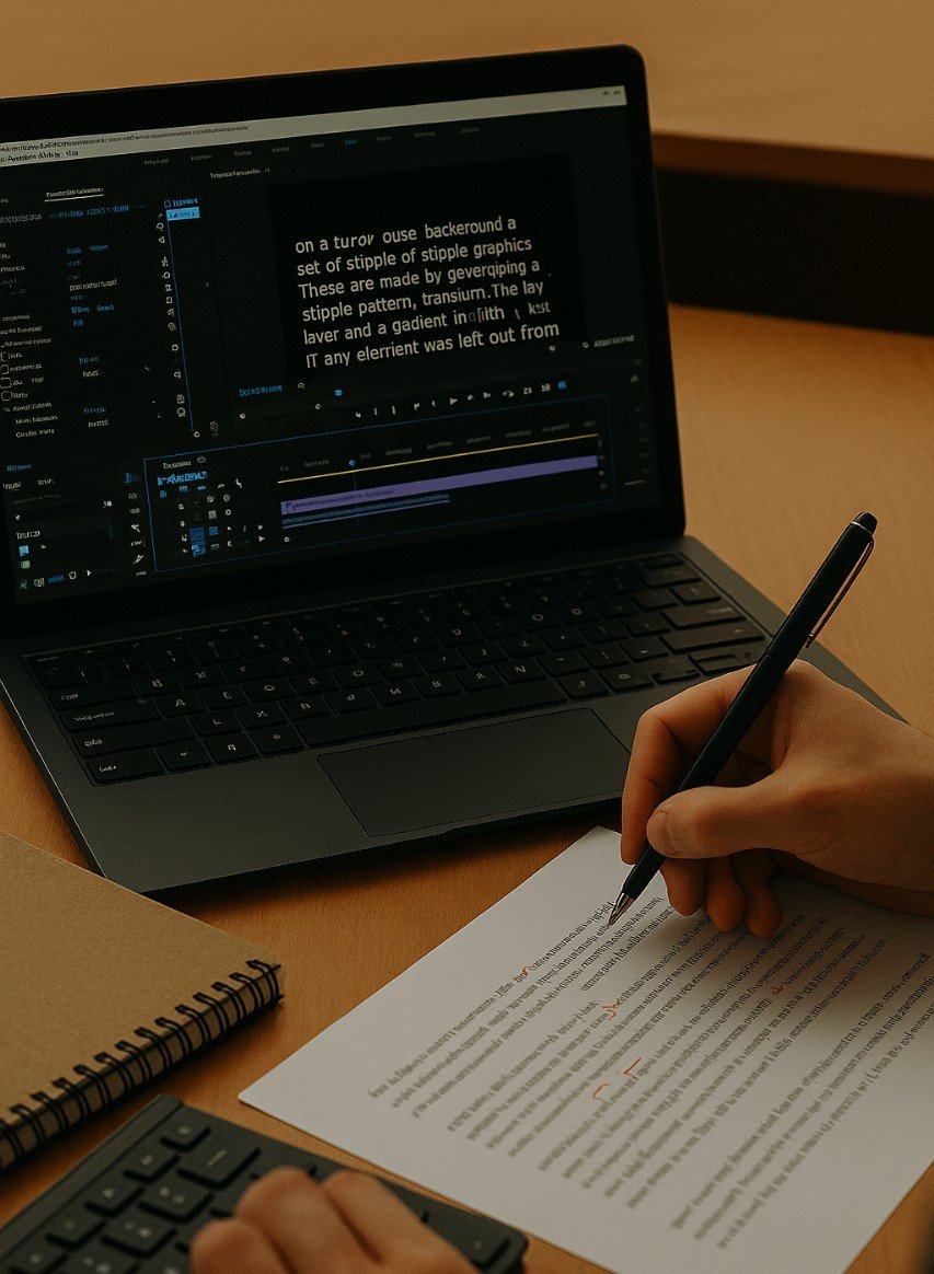 Scriptwriting & Editing